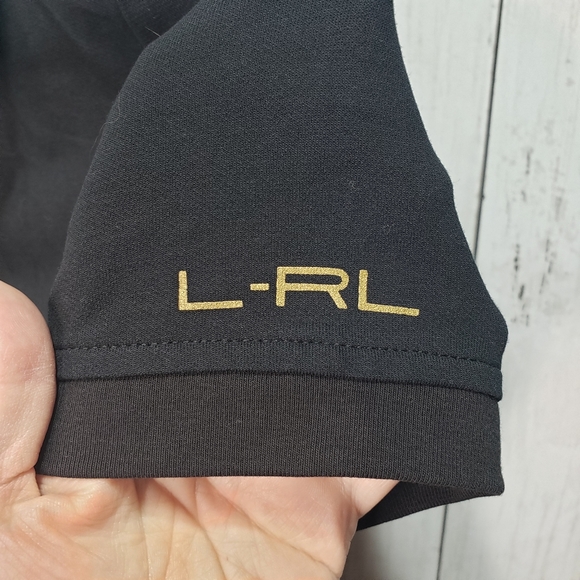 Ralph Lauren Active Women's Full Zip Black Jacket Gold Accents Size Small. - Picture 3 of 7